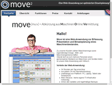 Tablet Screenshot of maschinenvermittlung.com